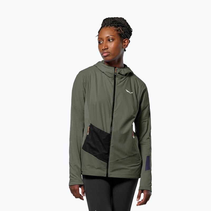 Dámská větrovka Salewa Pedroc Polarlite Wind Hood faded green