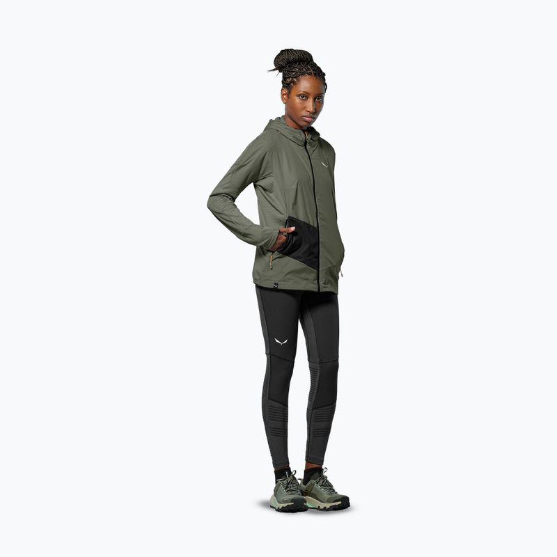 Dámská větrovka Salewa Pedroc Polarlite Wind Hood faded green 2