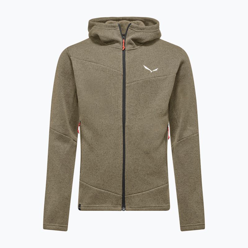 Pánská trekingová mikina Salewa Puez Rocca Polarlite Hood quicksand 5