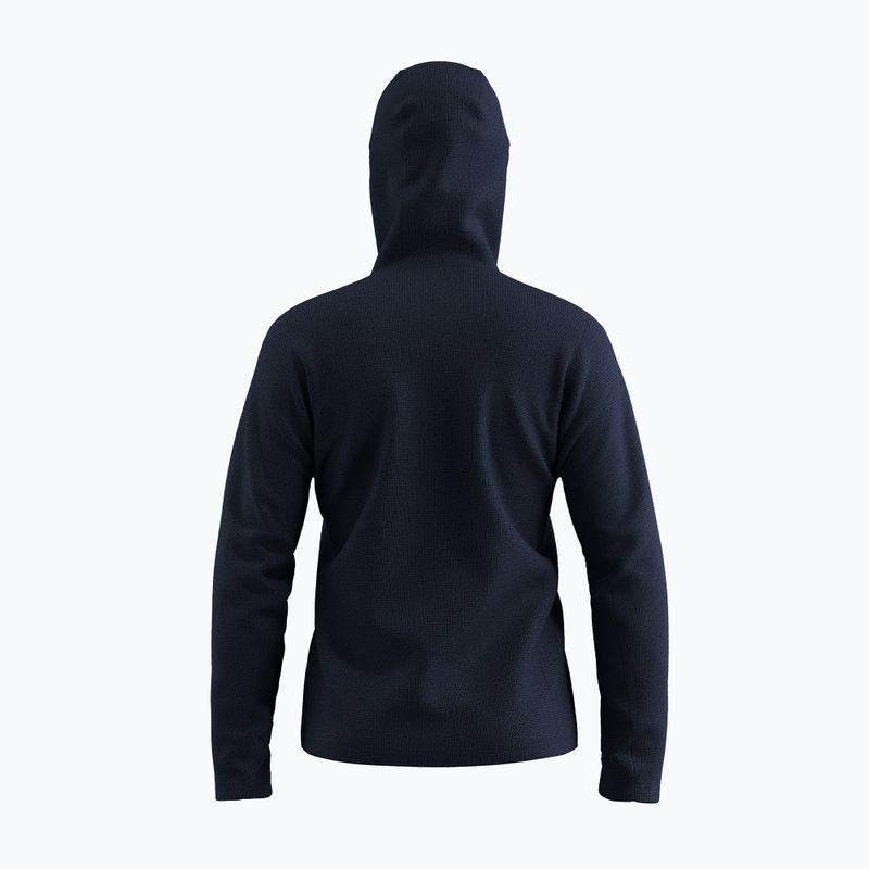 Pánská trekingová mikina Salewa Puez Rocca Polarlite Hood navy blazer 2