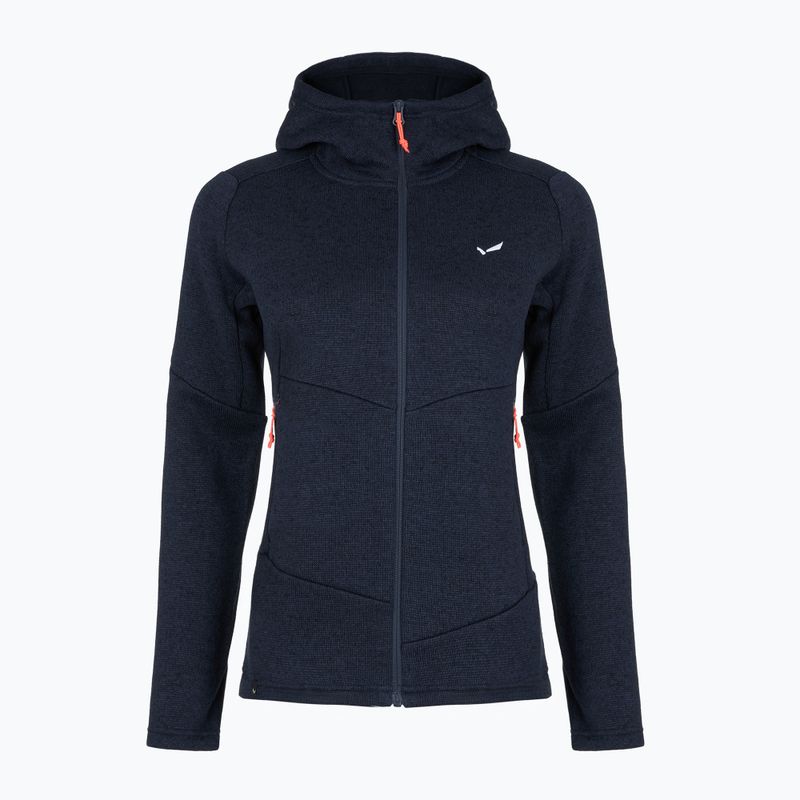 Pánská trekingová mikina Salewa Puez Rocca Polarlite Hood navy blazer