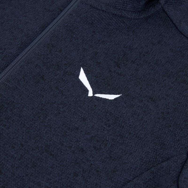 Pánská trekingová mikina Salewa Puez Rocca Polarlite Hood navy blazer 3
