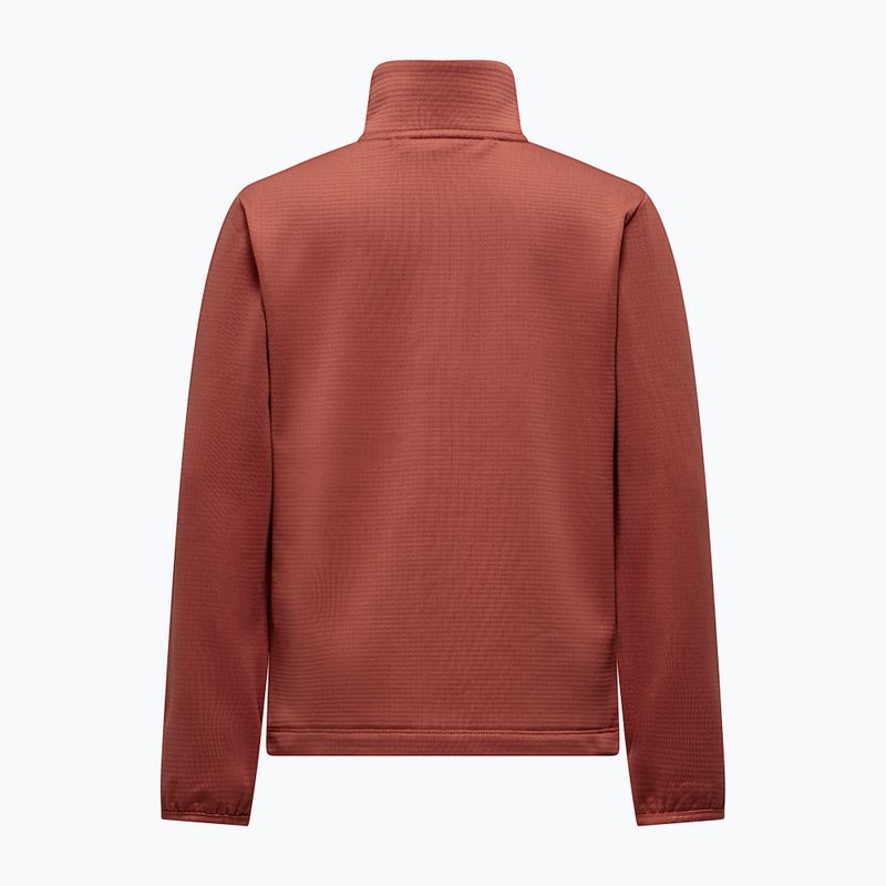 Dětská trekingová mikina Salewa Cammino Polarlite Etruscan Red 2