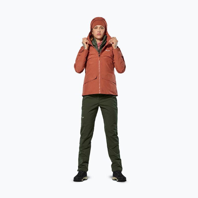 Dámská nepromokavá bunda Salewa Puez GTX 2L EPE etruscan red 2