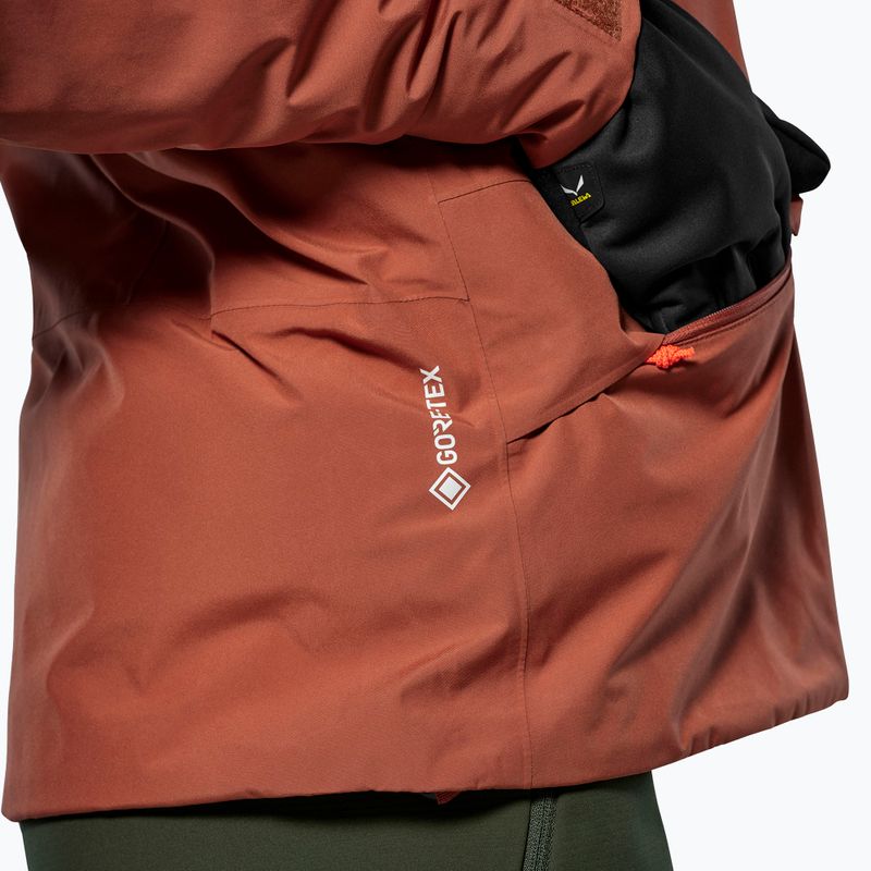 Dámská nepromokavá bunda Salewa Puez GTX 2L EPE etruscan red 4