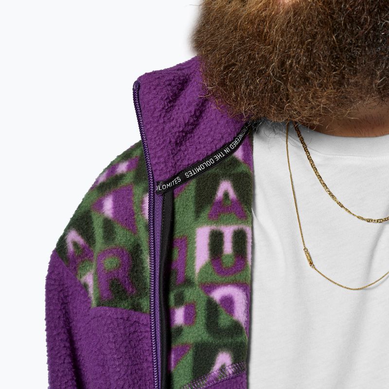 Trekkingová mikina Salewa Eagle Anniversary plum 6