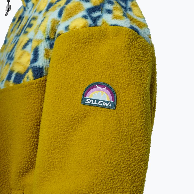 Pánská mikina Salewa Eagle Anniversary Full Zip olive oil 7