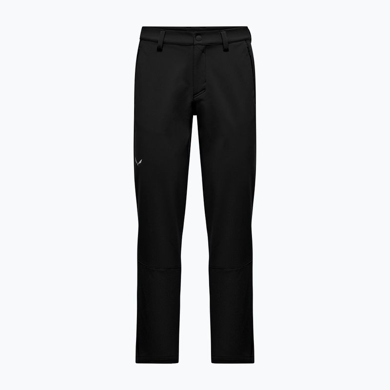 Pánské softshellové kalhoty Salewa Puez Dolomia 2 black out 8