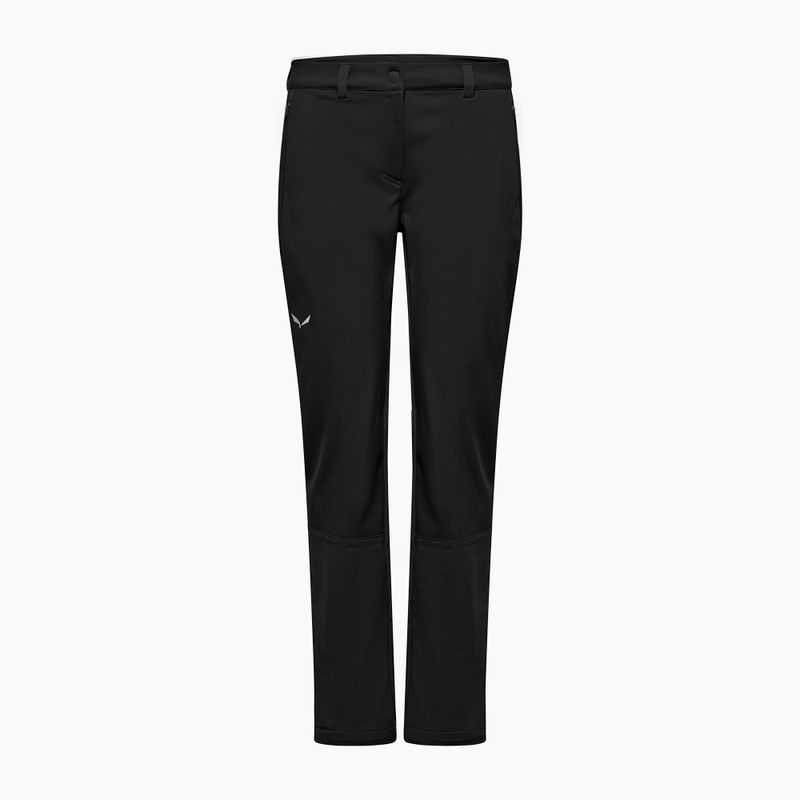 Dámské softshellové kalhoty Salewa Puez Dolomia 2 black out 7