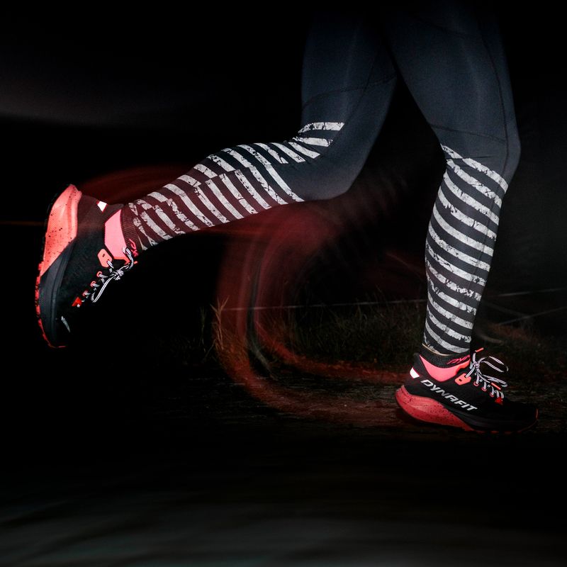 Dámské běžecké legíny DYNAFIT Trail Reflective Black Out 9