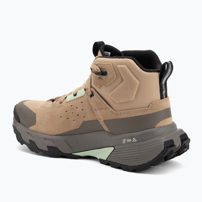 Dámské trekové boty Salewa Pedroc 2 Leather Mid PTX quicksand/bungee cord 3