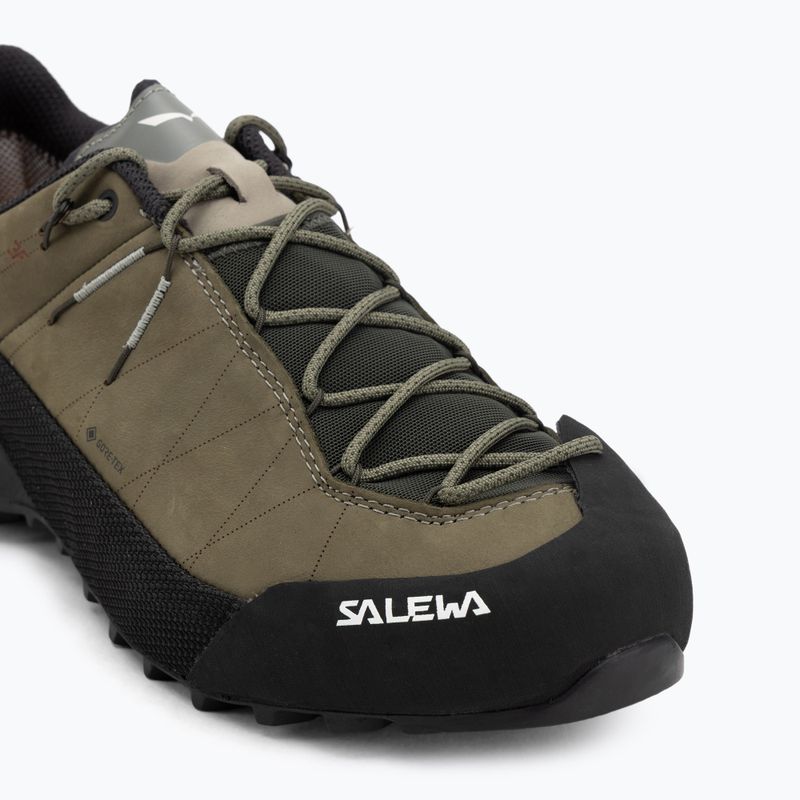 Pánské přístupové boty Salewa Wildfire Leather 2 GTX faded green/black 7
