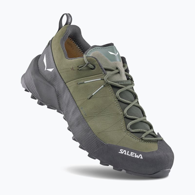Pánské přístupové boty Salewa Wildfire Leather 2 GTX faded green/black 13