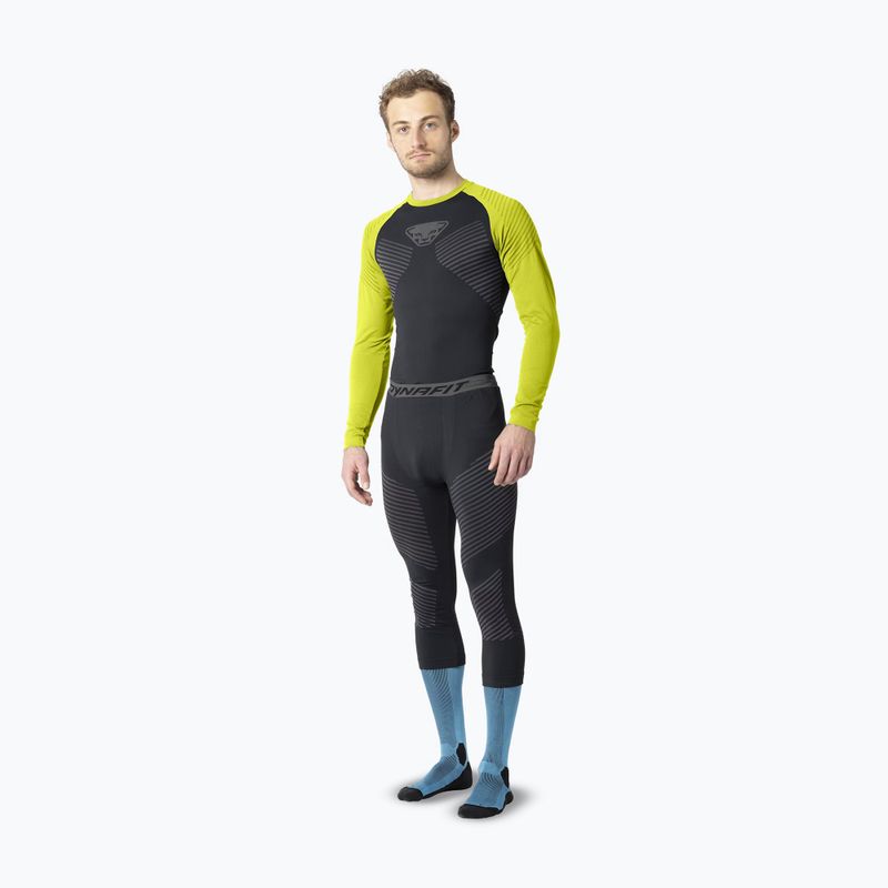 Pánská termoakční mikina DYNAFIT Speed Dryarn ultra yellow 2