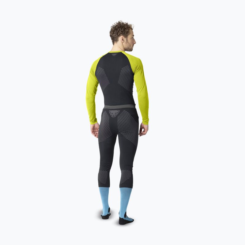 Pánská termoakční mikina DYNAFIT Speed Dryarn ultra yellow 3