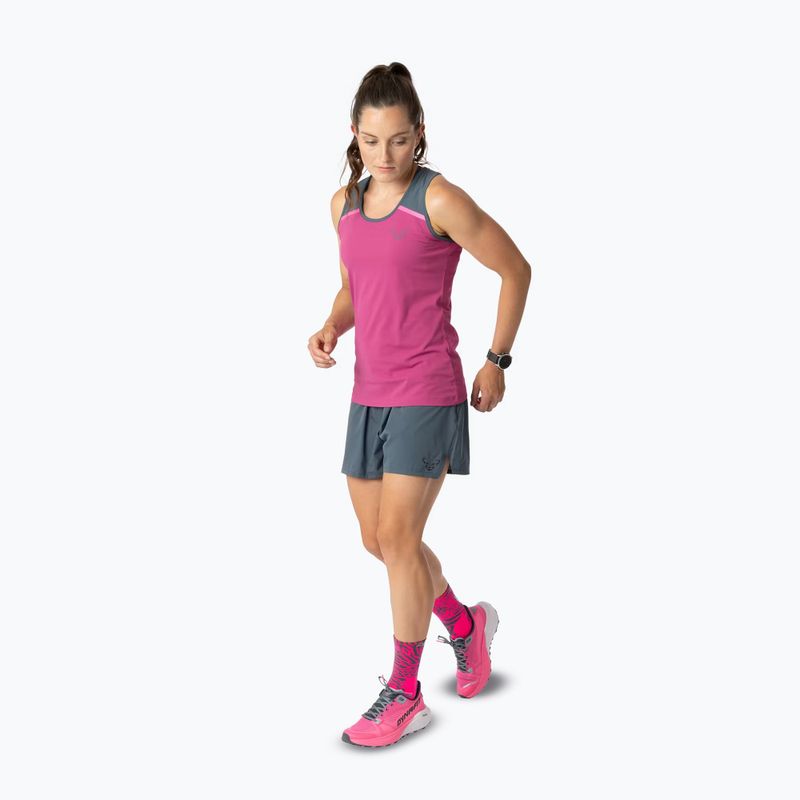 Dámské běžecké tričko DYNAFIT Alpine Pro Tank magenta 2