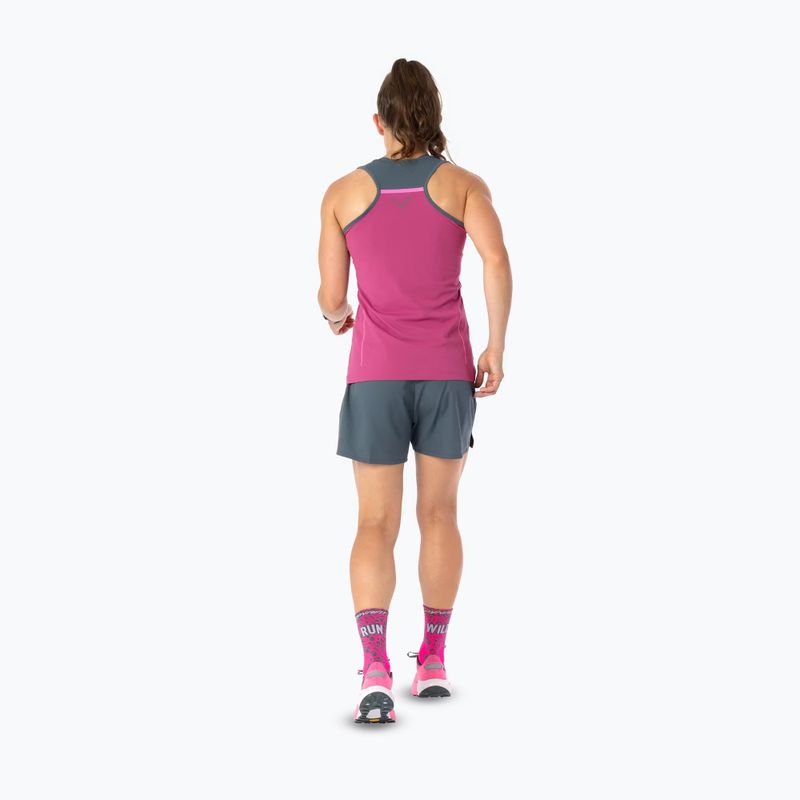 Dámské běžecké tričko DYNAFIT Alpine Pro Tank magenta 3