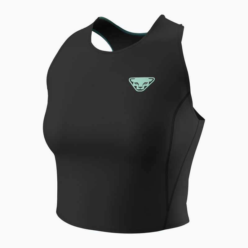 Dámské běžecké tričko DYNAFIT Trail Crop Top black 4