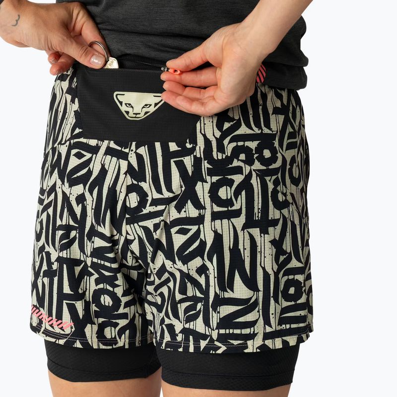 Dámské běžecké šortky DYNAFIT Trail 2IN1 overcast 6