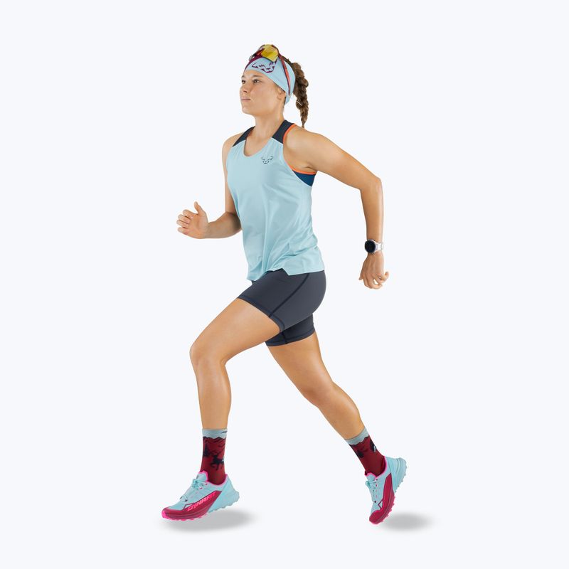 Dámské běžecké tričko DYNAFIT Sky Tank cloud blue 3