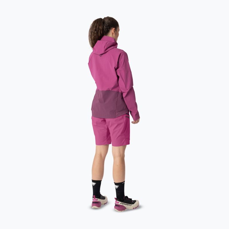 Dámská softshellová bunda DYNAFIT Transalper Dynastretch magenta/6a70 3