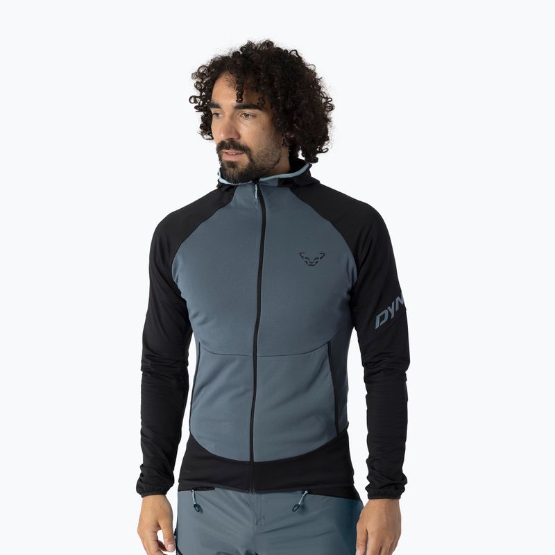 Pánská trekingová mikina DYNAFIT Transalper Light Polartec Hoody black out cinder/0720