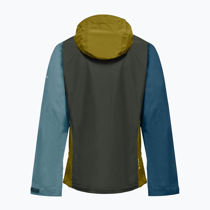 Pánská nepromokavá bunda Salewa Puez Aqua 4 PTX 2.5L olive oil/multi 2
