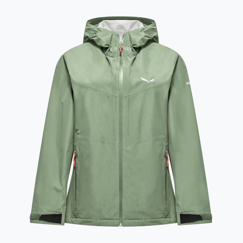 Dámská nepromokavá bunda Salewa Puez Aqua 4 Ptx 2.5L pastel green