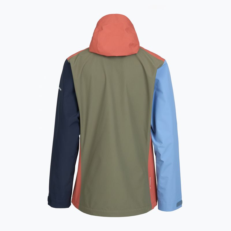 Dámská nepromokavá bunda Salewa Puez Aqua 4 PTX 2.5L etruscan red/muli 2