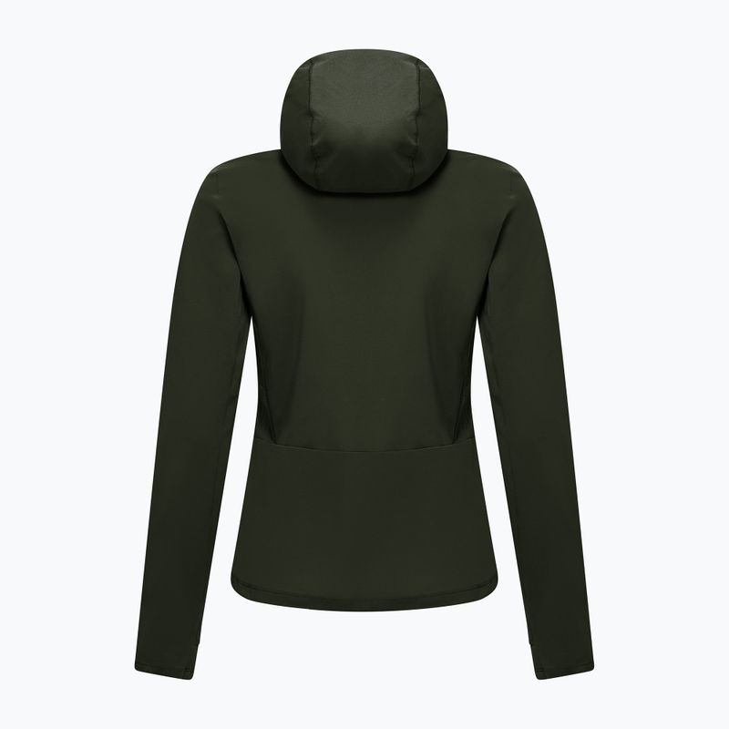Pánská trekingová mikina Salewa Puez Sun Hoodie dark olive 2