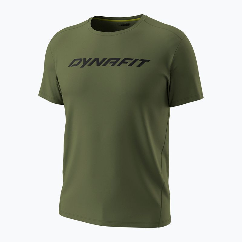 Pánské trekové tričko Dynafit Traverse T-Shirt military green 3