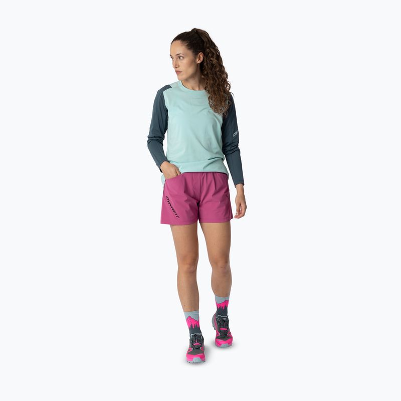 Dámské trekingové šortky DYNAFIT Traverse Hybrid magenta/6A70 2