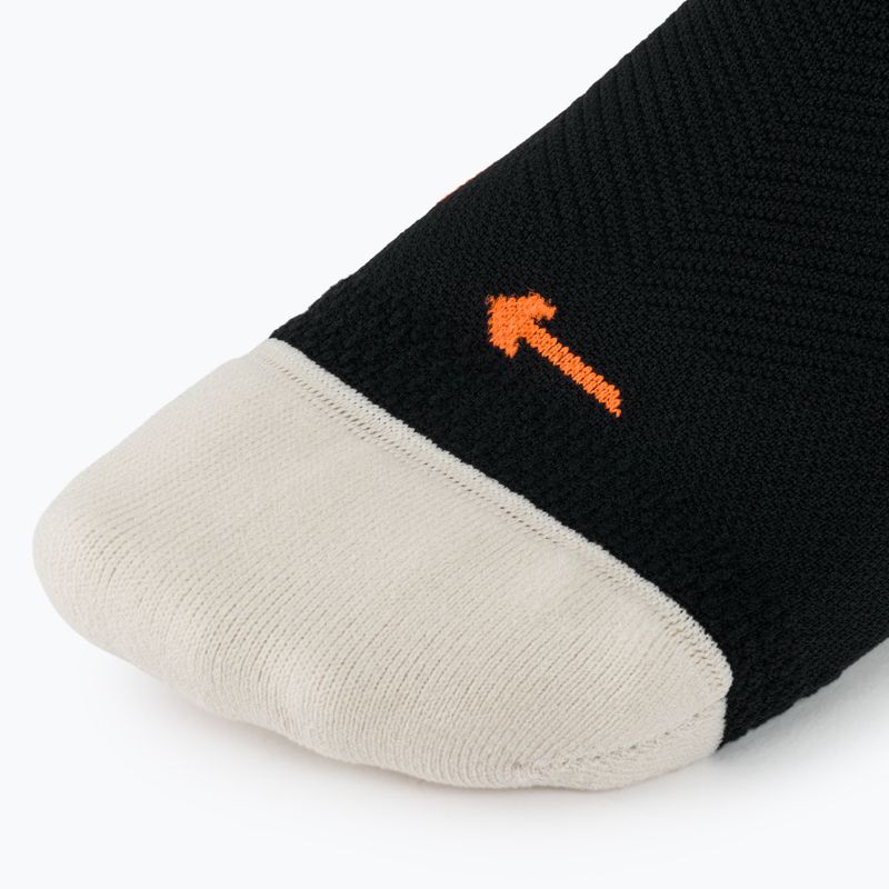 Ponožky DYNAFIT Traverse Crew black out ultra orange/4220 4
