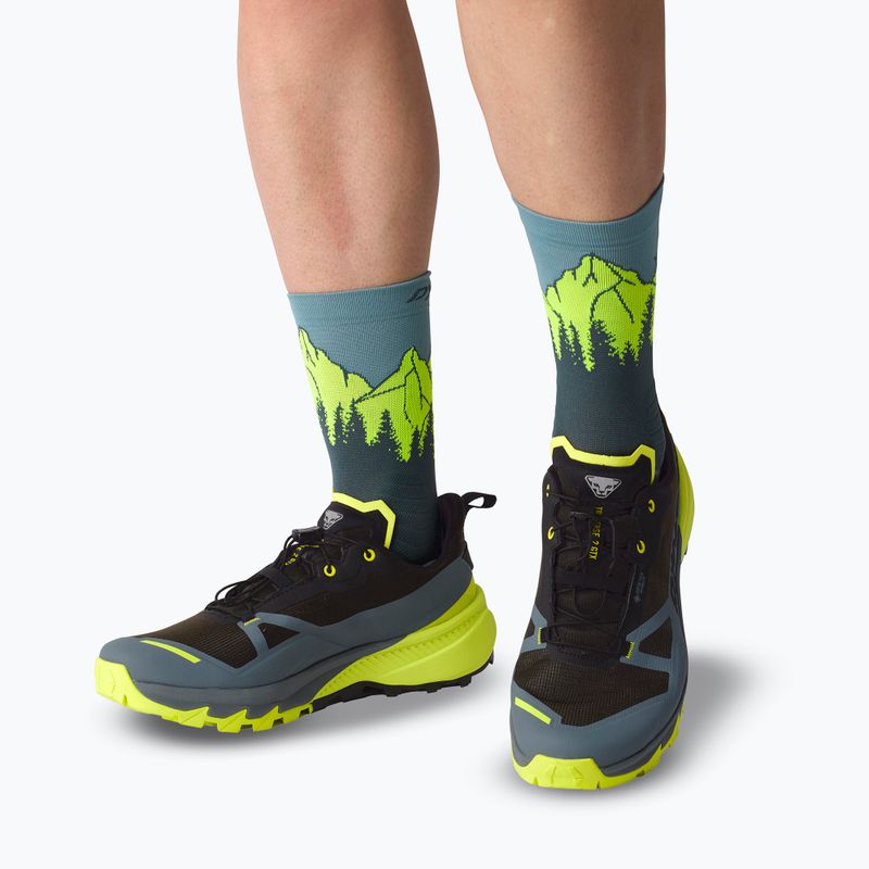 Ponožky DYNAFIT Traverse Crew cinder ultra yellow/5a30 7