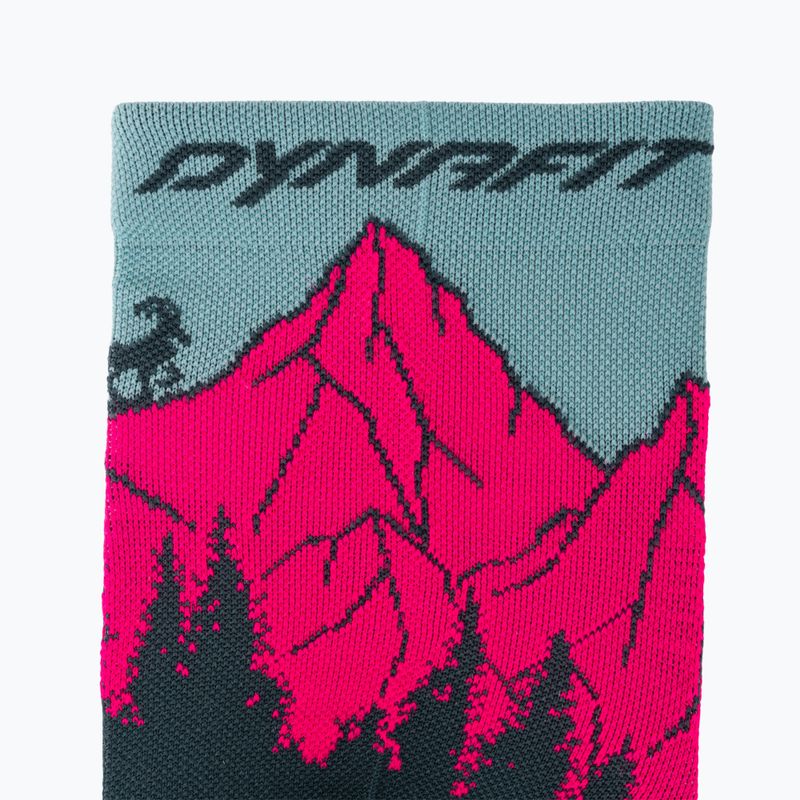 Ponožky DYNAFIT Traverse Crew cinder pink glo/6070 3