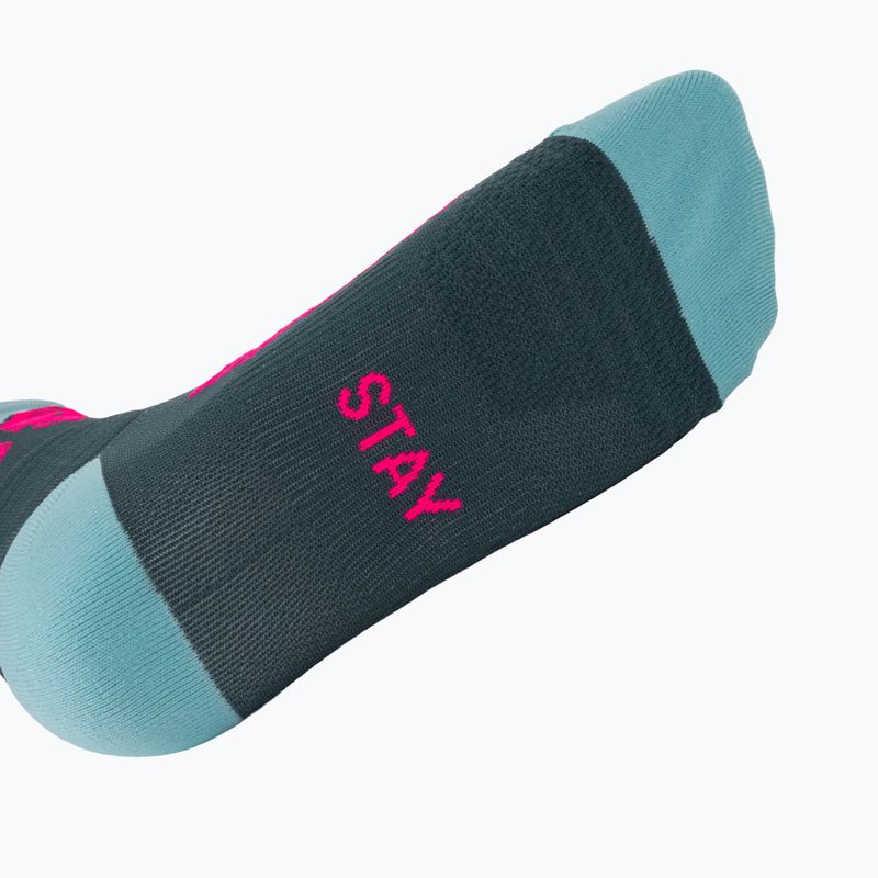 Ponožky DYNAFIT Traverse Crew cinder pink glo/6070 5