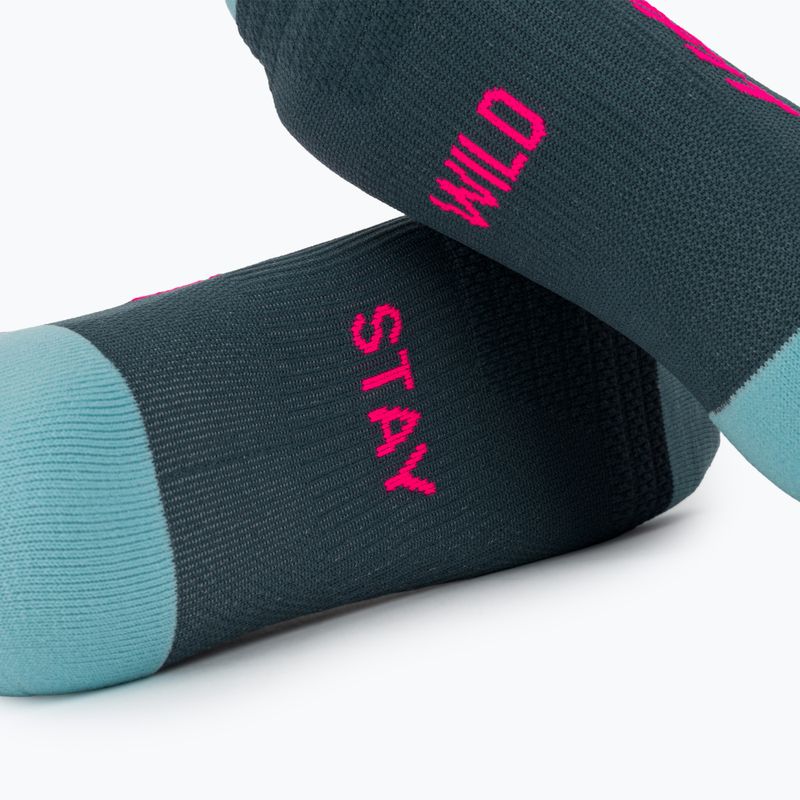 Ponožky DYNAFIT Traverse Crew cinder pink glo/6070 6