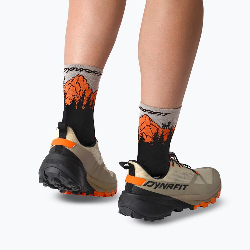 Lyžařské ponožky DYNAFIT Traverse Mid black out ultra orange/4220 7