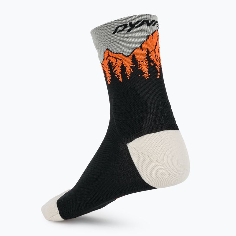 Lyžařské ponožky DYNAFIT Traverse Mid black out ultra orange/4220 2