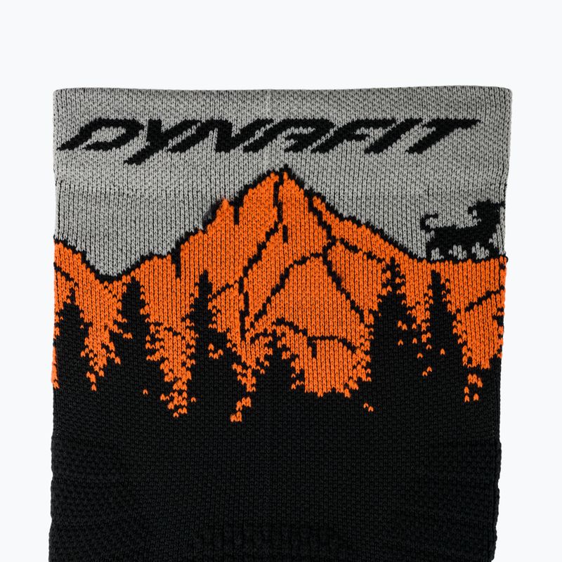 Lyžařské ponožky DYNAFIT Traverse Mid black out ultra orange/4220 3