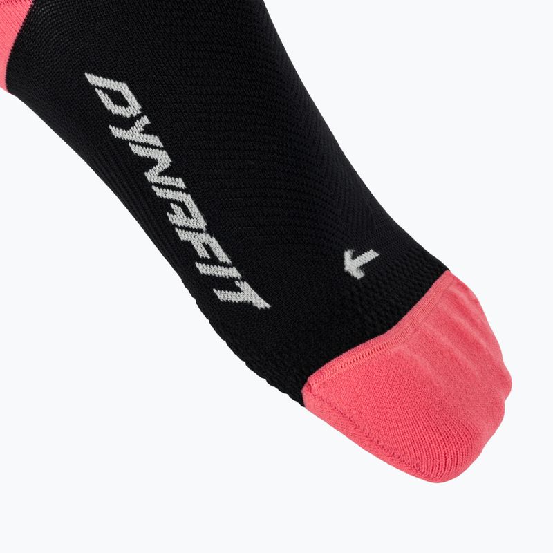 Lyžařské ponožky DYNAFIT Traverse Mid black out ultra coral/6a10 4