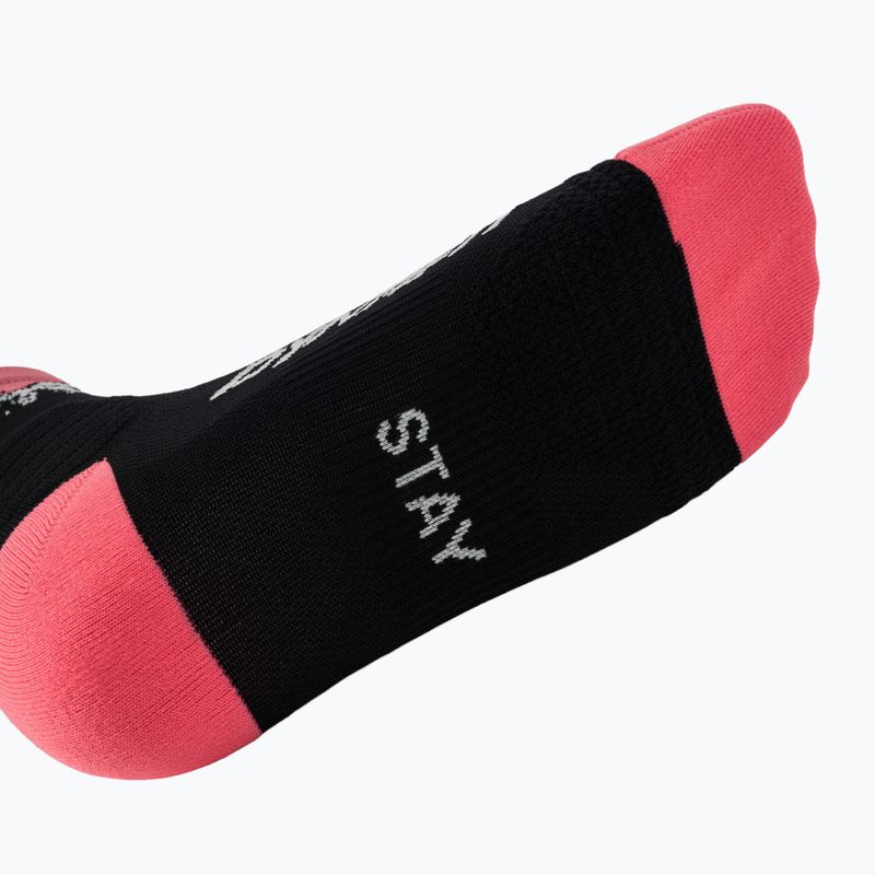 Lyžařské ponožky DYNAFIT Traverse Mid black out ultra coral/6a10 5
