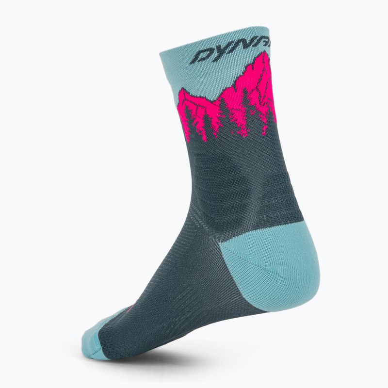 Lyžařské ponožky DYNAFIT Traverse Mid cinder pink glo/6070 2