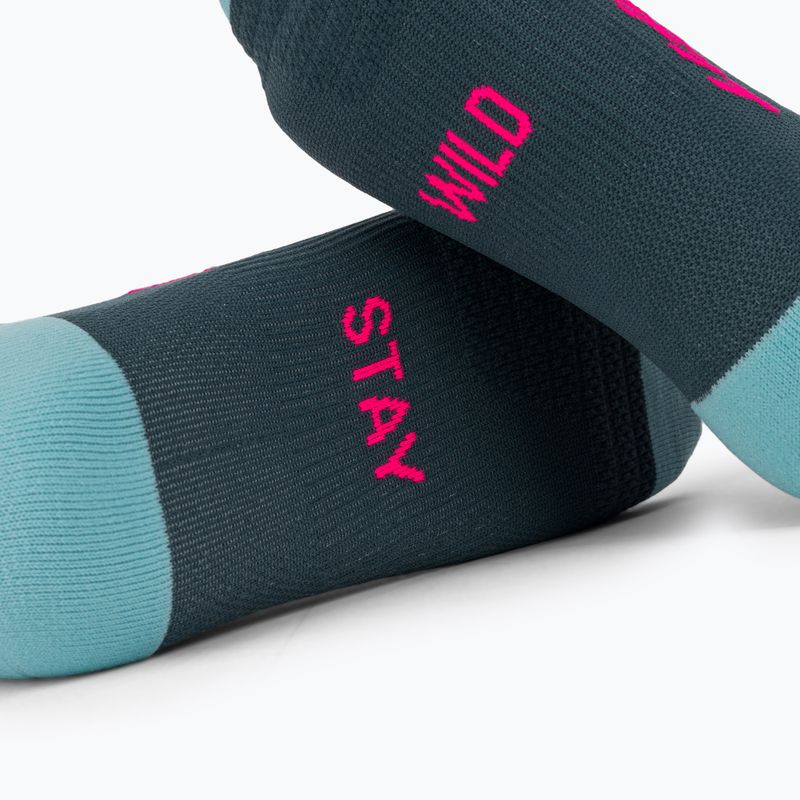 Lyžařské ponožky DYNAFIT Traverse Mid cinder pink glo/6070 6