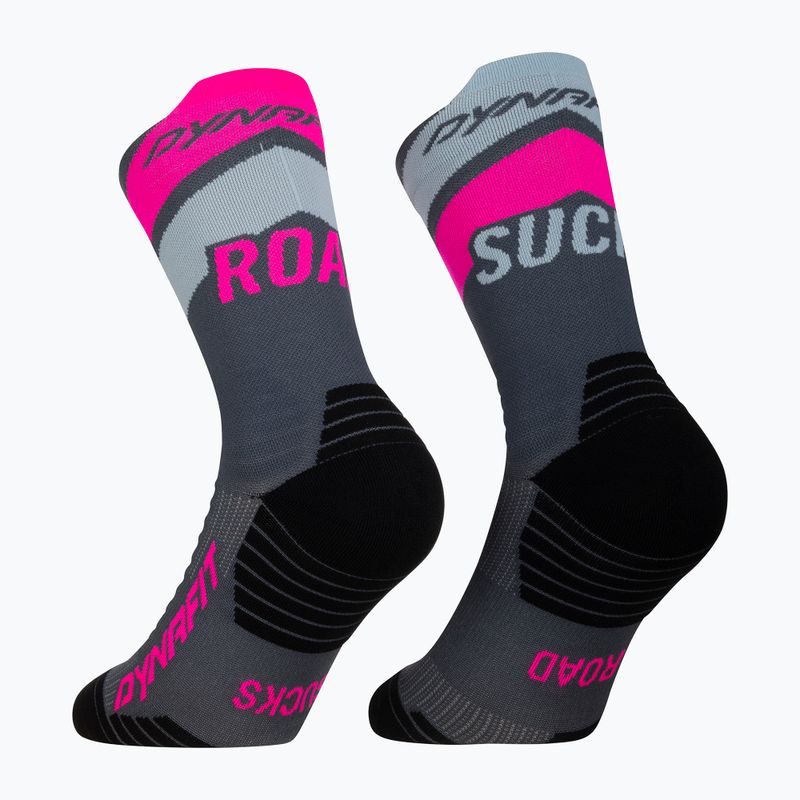 Ponožky DYNAFIT Ultra Crew cinder pink glo/6070 2