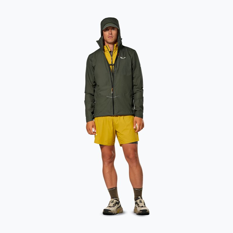 Pánská nepromokavá bunda Salewa Pedroc 2 PTX 2.5 Light faded green 2