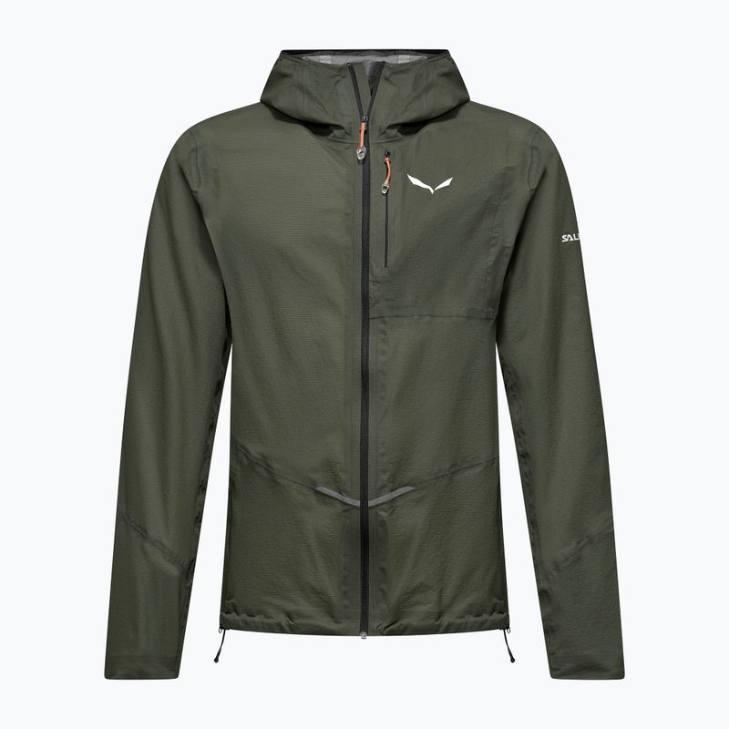 Pánská nepromokavá bunda Salewa Pedroc 2 PTX 2.5 Light faded green 8