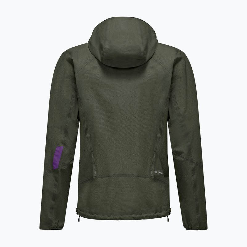Pánská nepromokavá bunda Salewa Pedroc 2 PTX 2.5 Light faded green 9