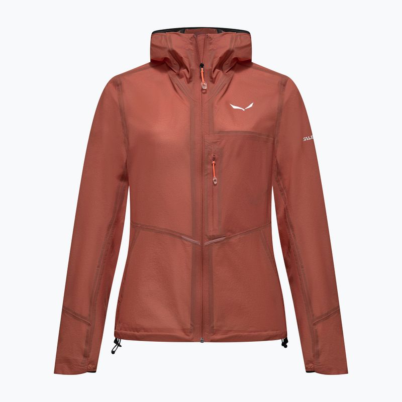 Dámská nepromokavá bunda Salewa Pedroc 2 PTX 2.5 Light etruscan red 9