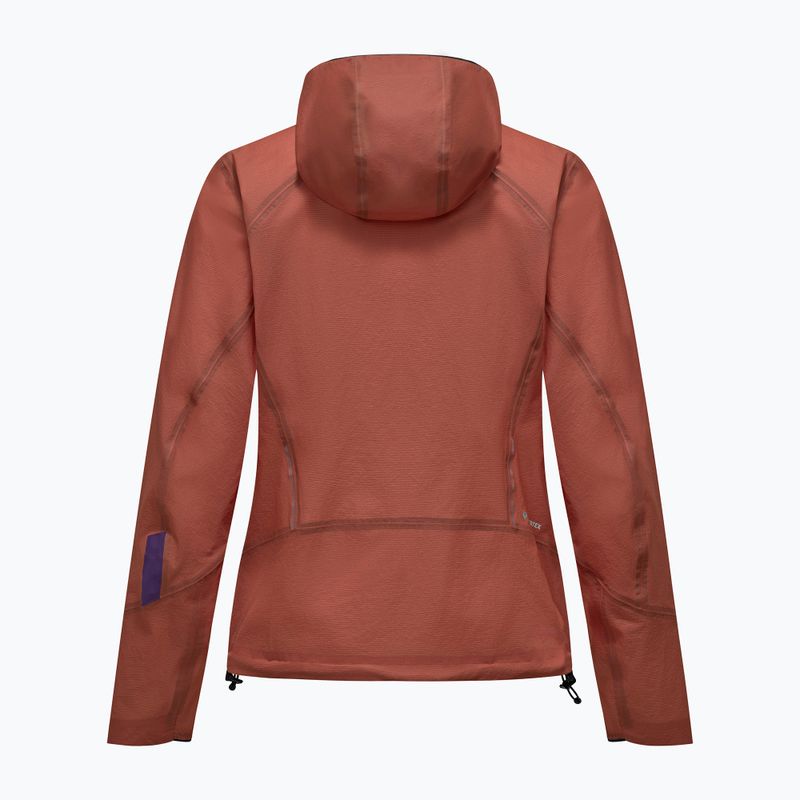 Dámská nepromokavá bunda Salewa Pedroc 2 PTX 2.5 Light etruscan red 10